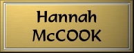 Hannah McCOOK