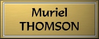 Muriel THOMSON