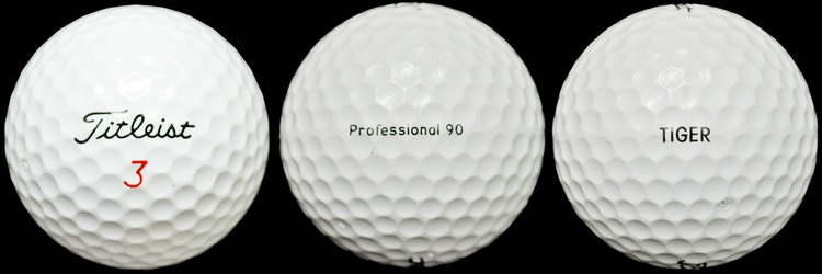 tiger woods golf ball 2000